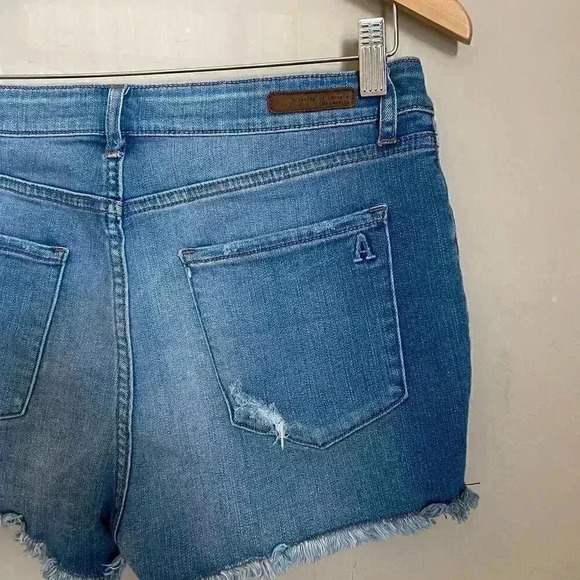 Articles of Society High Rise Distressed Shorts Size 28 - Picture 7 of 8